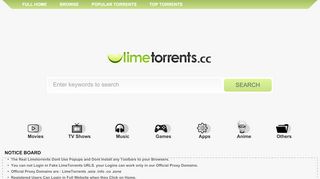 
                            8. LimeTorrents - Download Verified Torrents on …