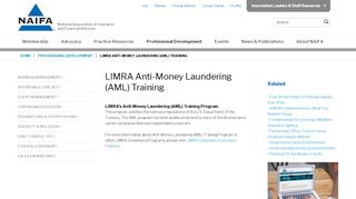 
                            9. LIMRA Anti-Money Laundering (AML) Training - …