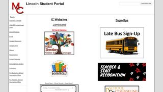 
                            5. Lincoln Student Portal - Google Sites