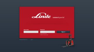 
                            6. Linde connect:portal - Login