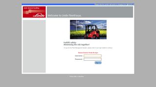 
                            8. Linde Material Handling Australia - FleetFocus