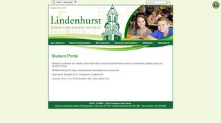 
                            2. Lindenhurst Public Schools News & Information | Student Portal