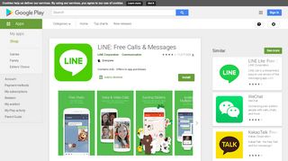 
                            7. LINE: Free Calls & Messages - Apps on Google Play