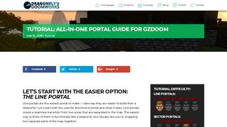 
                            3. Line & Sector Portal Guide for GZDoom - Dragonfly's Doomworks