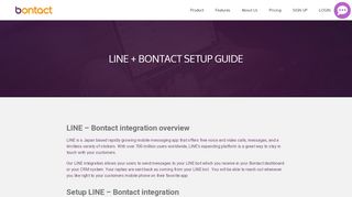 
                            5. Line Setup - Bontact