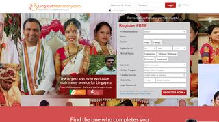 
                            6. Lingayat Matrimony - The No. 1 Matrimony Site for ...