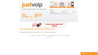
                            9. Link a local DID phone number to your JustVoip account!
