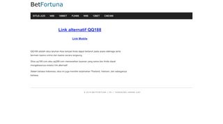 
                            9. Link alternatif QQ188 (Mobile) - BetFortuna