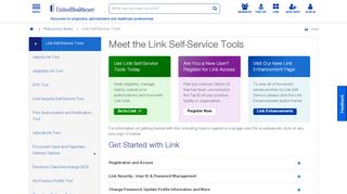 
                            8. Link Self-Service Tools | UHCprovider.com