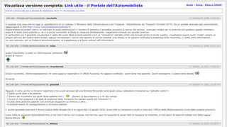 
                            9. Link utile - il Portale dell'Automobilista - Valentano.net