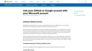 
                            5. Link your GitHub account with your Microsoft account