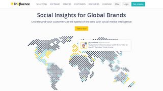 
                            2. Linkfluence | Social insights for global brands