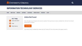 
                            3. Links for UVA Systems - UVA Information Technology Services