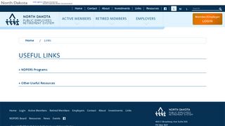 
                            7. Links - NDPERS - ND.gov