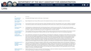 
                            4. Links - Secretary of the Navy