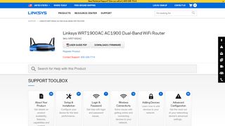 
                            7. Linksys WRT1900AC AC1900 Dual-Band WiFi Router