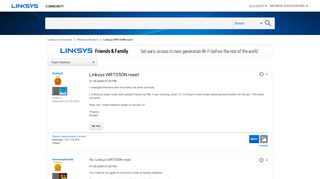 
                            5. Linksys WRT350N reset - Linksys Community