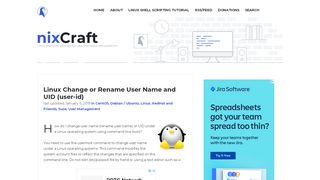 
                            3. Linux Change or Rename User Name and UID …