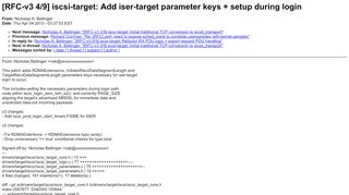 
                            8. Linux-Kernel Archive: [RFC-v3 4/9] iscsi-target: Add …