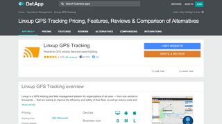 
                            6. Linxup GPS Tracking Pricing, Features, Reviews & Comparison of ...