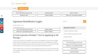 
                            7. Lipsense Distributor Login | Lipsense Login