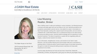 
                            6. Lisa Muesing - J.CASH Real Estate