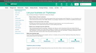 
                            7. List a Business on TripAdvisor