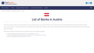 
                            9. List of Banks in Austria - The European Banks