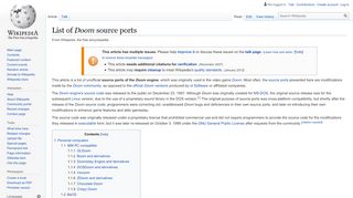 
                            8. List of Doom source ports - Wikipedia