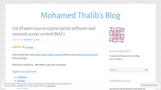 
                            5. List of open source captive portal software and network access ...