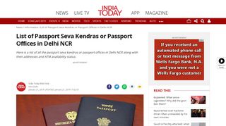 
                            6. List of Passport Seva Kendras or Passport Offices in Delhi ...