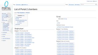 
                            9. List of Portal 2 chambers - Portal Wiki