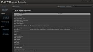 
                            1. List of Portal Particles - Valve Developer Community