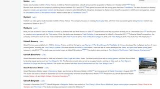 
                            4. List of Ubisoft subsidiaries - Wikipedia
