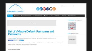 
                            10. List of VMware Default Usernames and Passwords | …