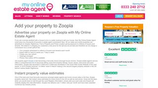 
                            5. List your house on Zoopla | My Online Estate Agent