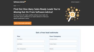 
                            1. List Your Software & Get Qualified Leads - Software Advice