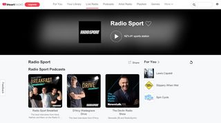 
                            4. Listen to Radio Sport Live - NZ's #1 sports station | iHeartRadio