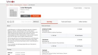 
                            9. Lister Metropolis - Diagnostic Lab in Mylapore, Chennai ...