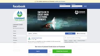 
                            2. Listowel Credit Union - Posts | Facebook