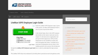 
                            4. LiteBlue USPS Employee Login Guide