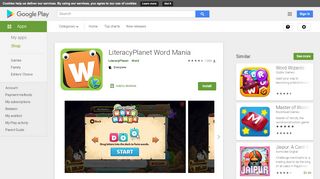 
                            8. LiteracyPlanet Word Mania - Apps on Google Play