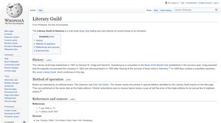 
                            4. Literary Guild - Wikipedia