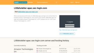 
                            7. Littlehotelier-apac.sec-login.com server and hosting …