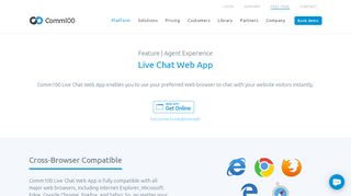 
                            2. Live Chat Web App - Comm100 Live Chat