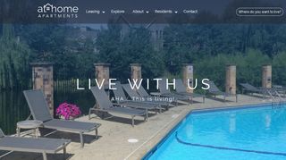 
                            4. Live With Us | At Home Apartments