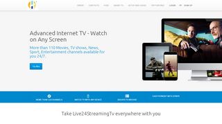 
                            6. live24streamingtv.com - Advanced Internet TV - Watch on ...