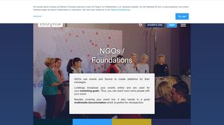 
                            3. Liveblogs for NGOs / Foundations – with storytile