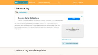 
                            6. Livebusca (Livebusca.org) - Coming Soon