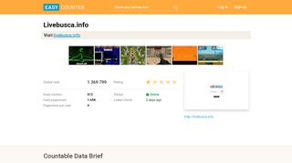 
                            8. Livebusca.info - easycounter.com